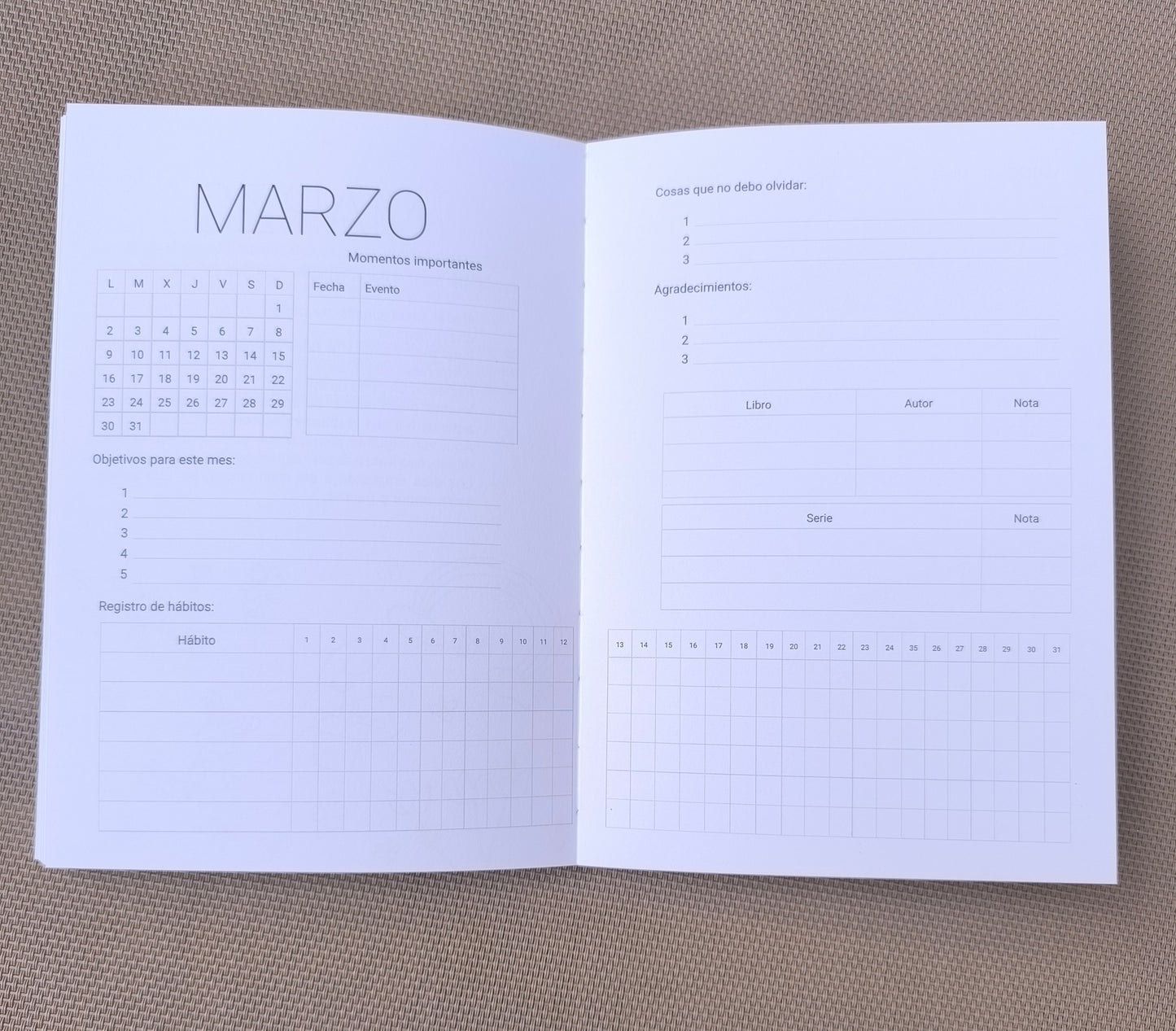 +++LIQUIDACIÓN+++ Agenda Planner 2025/2026